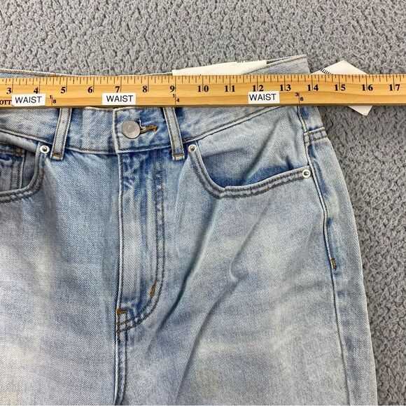 BDG Cowboy Straight Leg Tie-Dye Doodle Designs High Waisted Jeans  |  Size:  28 - Picture 11 of 16